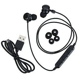 Additional Image 5 - a black earbuds and a cable