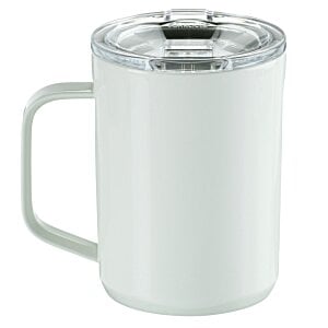 Additional Image 4 - a white mug with a silver lid