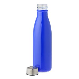 Additional Image 1 - a blue bottle with a silver cap