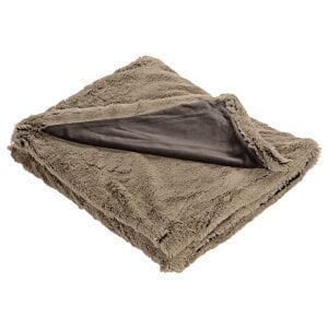 Additional Image 2 - a brown blanket with a black handle