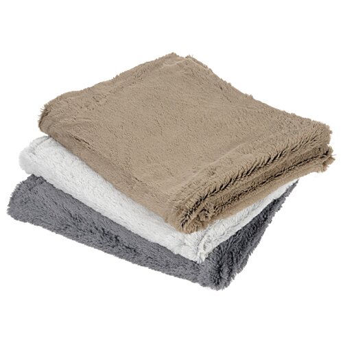 Additional Image 4 - a stack of folded blankets