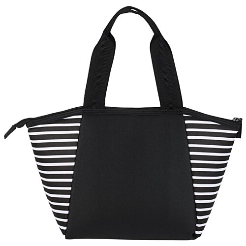 Additional Image 3 - a black bag with a white stripe