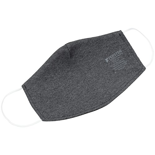 Additional Image 3 - a black face mask on a white background