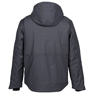 Additional Image 1 - a black jacket with a hood