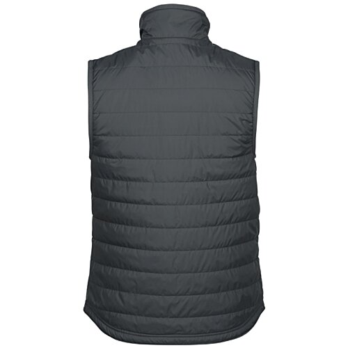 Additional Image 1 - a black vest with a white background