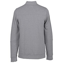 a grey sweater with a white background