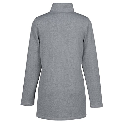 Additional Image 1 - a grey long sleeved coat