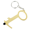 View Image 2 of 5 of Touchless Bottle Opener with Stylus Keychain - 24 hr