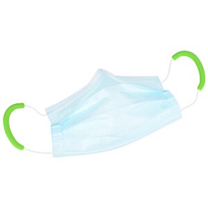 Additional Image 3 - a blue and green face mask