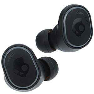 Additional Image 4 - a pair of black earbuds