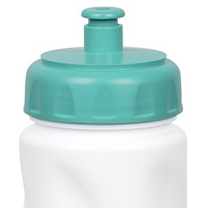 Additional Image 1 - a white and green plastic bottle