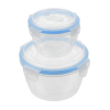 View Image 2 of 5 of Nesting Locking Lid Container Set
