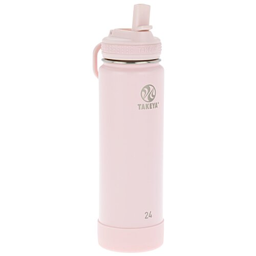 Additional Image 2 - a white water bottle with a straw