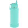 Additional Image 2 - a blue water bottle with a straw