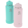Additional Image 3 - a couple of pink and blue water bottles