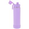 Additional Image 2 - a purple water bottle with a straw