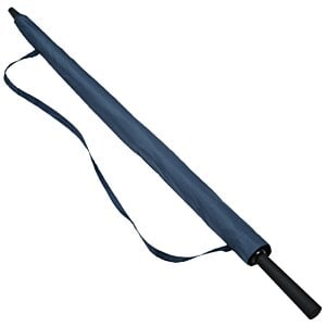 Additional Image 1 - a blue umbrella with a strap