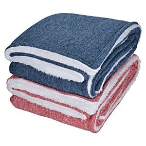 Additional Image 5 - a stack of folded blankets