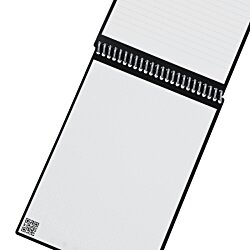 a white rectangular object with black trim