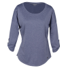 View Image 3 of 5 of OGIO Performance Stretch 3/4 Sleeve Shirt - Ladies'