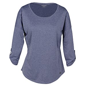 Additional Image 2 - a blue shirt with a long sleeve