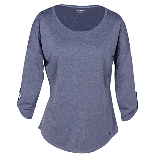 Additional Image 2 - a blue shirt with a long sleeve