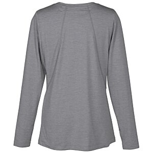 Additional Image 1 - a grey long sleeved shirt