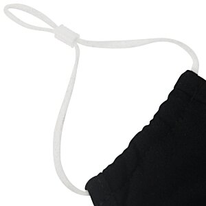 Additional Image 3 - a black cloth with a string