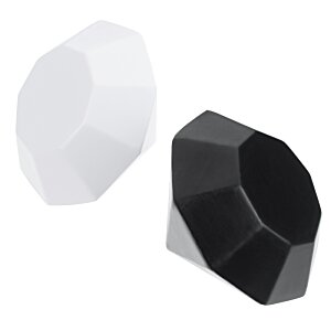 Additional Image 2 - a black and white diamond
