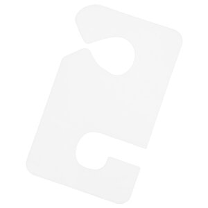 Additional Image 2 - a white plastic door swinger