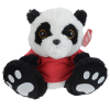 Additional Image 1 - a stuffed panda bear wearing a red shirt
