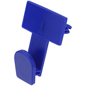 Additional Image 1 - a blue plastic clip on a white background