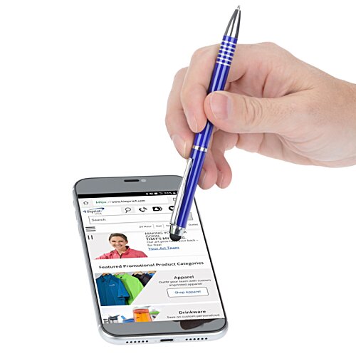 Additional Image 2 - a hand holding a pen on a cellphone