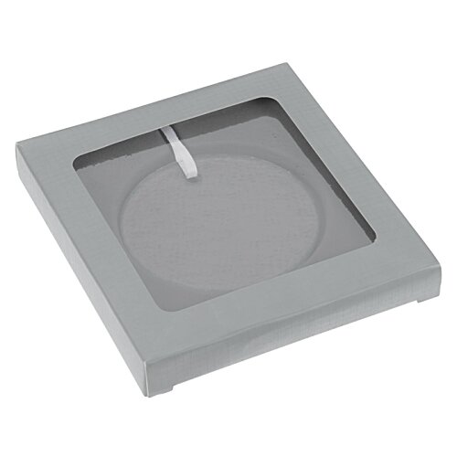 Additional Image 1 - a white square object with a circle in it
