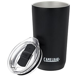 Additional Image 1 - a black and silver cup with a lid