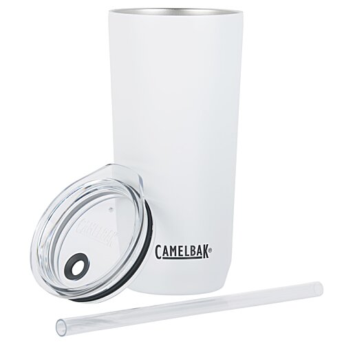 Additional Image 2 - a white tumbler with a lid