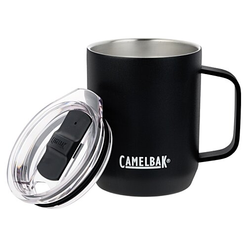 Additional Image 1 - a black mug with a lid
