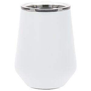 Additional Image 2 - a white and silver cup