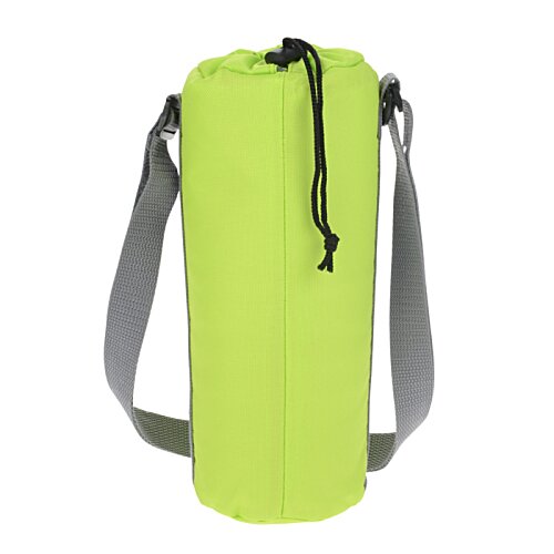 Additional Image 3 - a green water bottle with a strap
