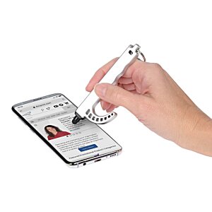 Additional Image 4 - a hand holding a pen over a cell phone