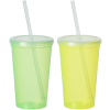 View Image 2 of 1 of Color Changing Tumbler with Straw - 22 oz.