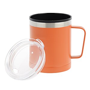 Additional Image 1 - an orange mug with a lid