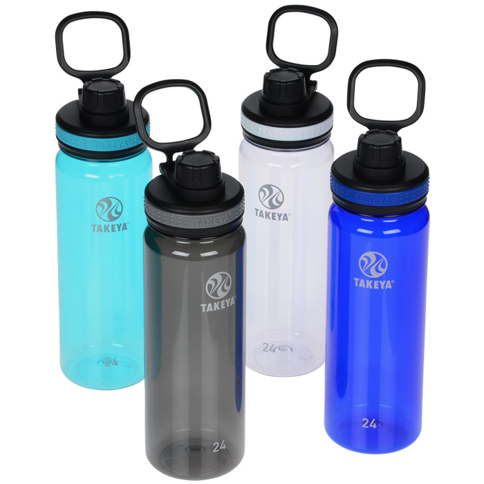 Takeya Tritan Sport 24 Oz. Water Bottle with Spout Lid