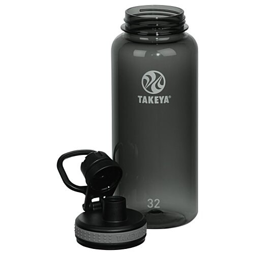 Additional Image 1 - a black bottle with a black handle
