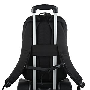 Additional Image 3 - a back of a black backpack