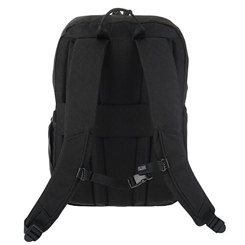Additional Image 2 - the back of a black backpack