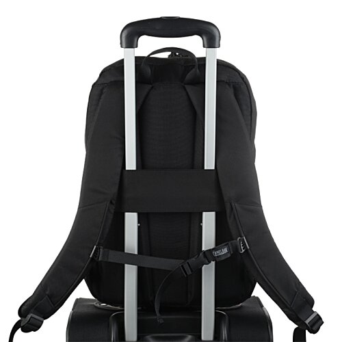 Additional Image 3 - a back of a black backpack