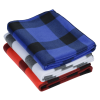 View Image 2 of 1 of Buffalo Plaid Fleece Blanket - 24 hr