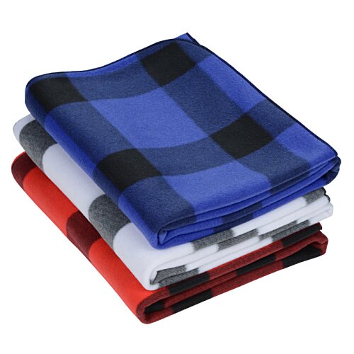 Additional Image 1 - a stack of folded blankets