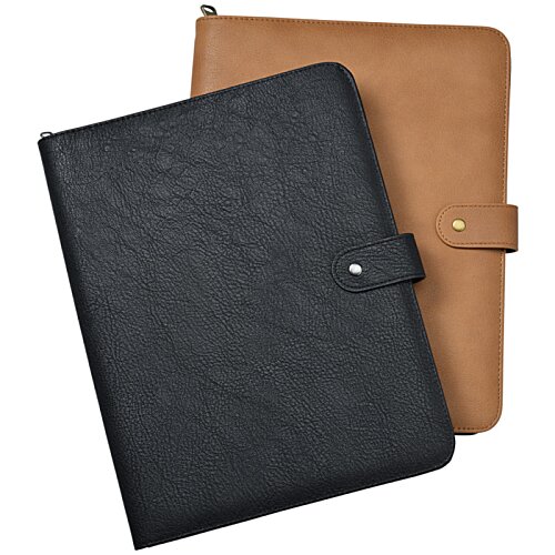 Additional Image 3 - a black and brown leather notebooks